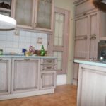 Кухня с фасадами массив дуба 2 Фото мебели