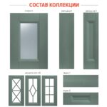 Кухня Невада из массива дуба — 500 цветов 6 Фото мебели