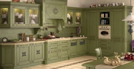 зеленные кухни - особенности 11