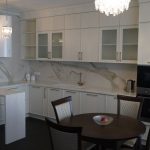 Белая кухня до потолка на заказ в СПб 2 Фото мебели