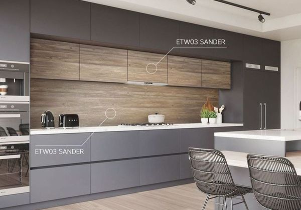 Мебель на заказ для гостиной и кухни в Санкт-Петербурге от производителя 12 кухни из пластика Этерно 31